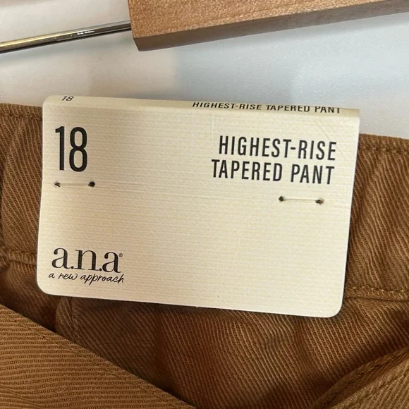 A.N.A Tapered High Rise Cargo Pants - Picture 3 of 6